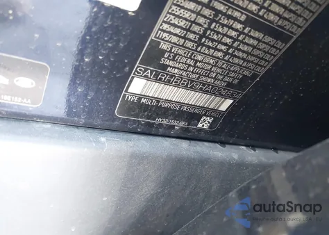 2017 Land Rover Discovery Hse Luxury from USA, damaged, VIN SALRHBBV9HA024834